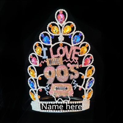True Love Crown Memorial Day Διαγωνισμός Rhinestone Crown
